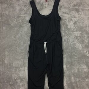 Vuori Lux Harem Jumpsuit Womens XS Black Athletic Lounge Casual Travel Pilates